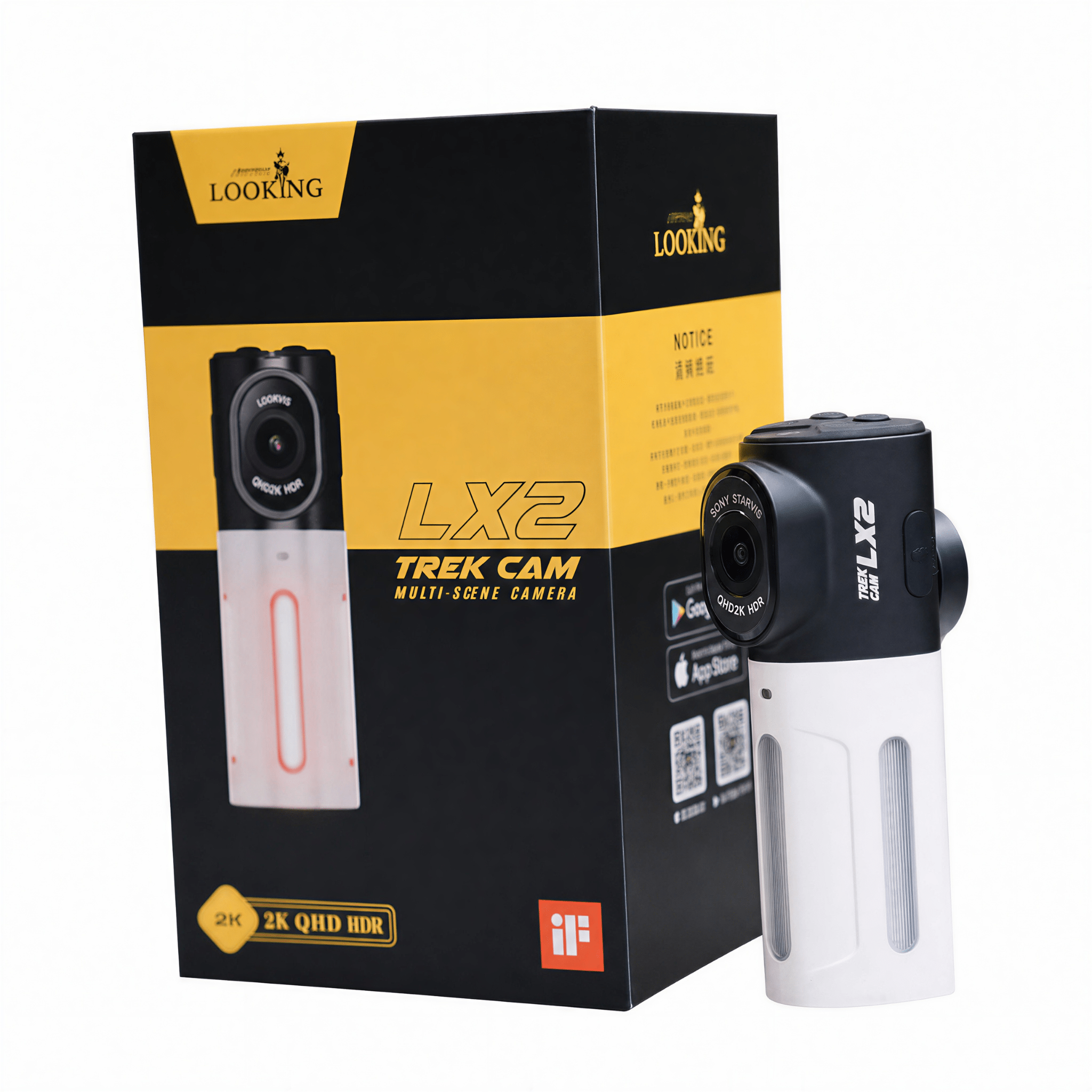 Looking LX2 Rear Light with 2K Camera - CYCLECAM.CC